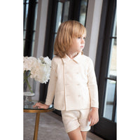 Coco Blanc Cream Linen Suit