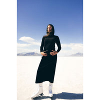 Elements Black Corduroy Skirt