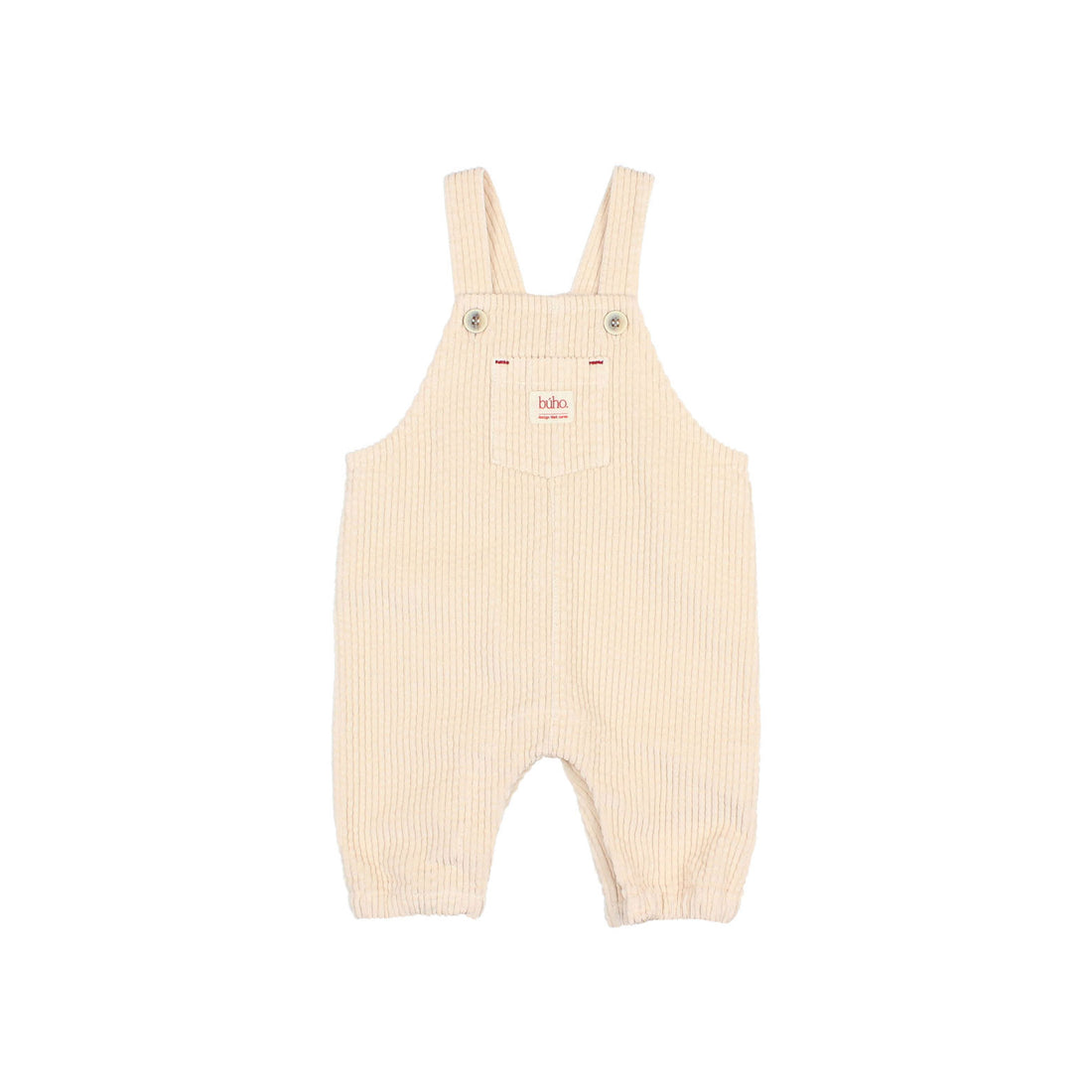 Buho Natural Baby Corduroy Dungaree