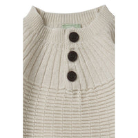 FUB Ecru Baby Structure Sweater