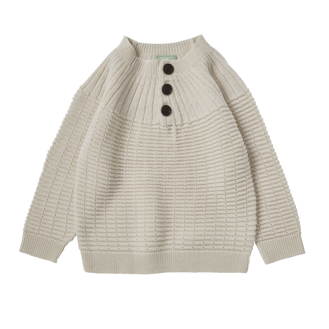 FUB Ecru Baby Structure Sweater