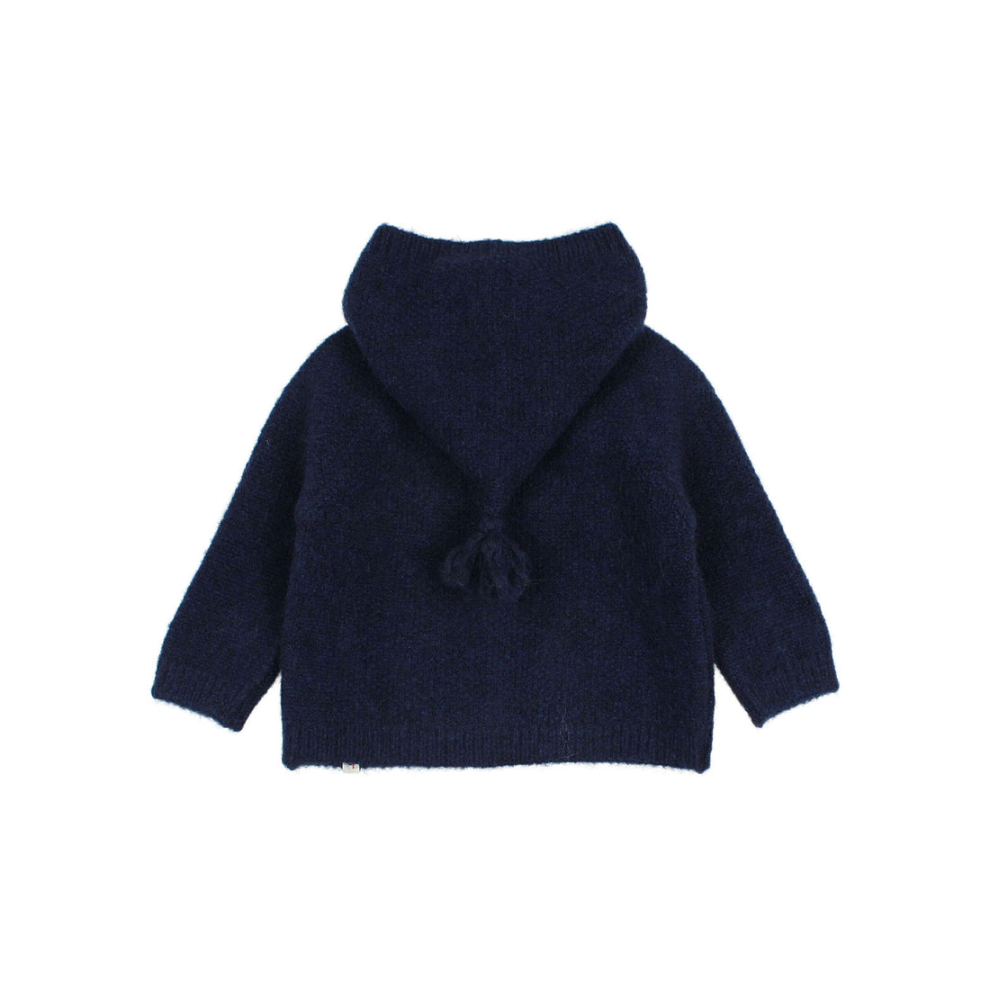 Buho Navy Baby Hood Cardigan