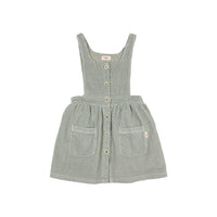 Buho Eucalyptus Corduroy Dress