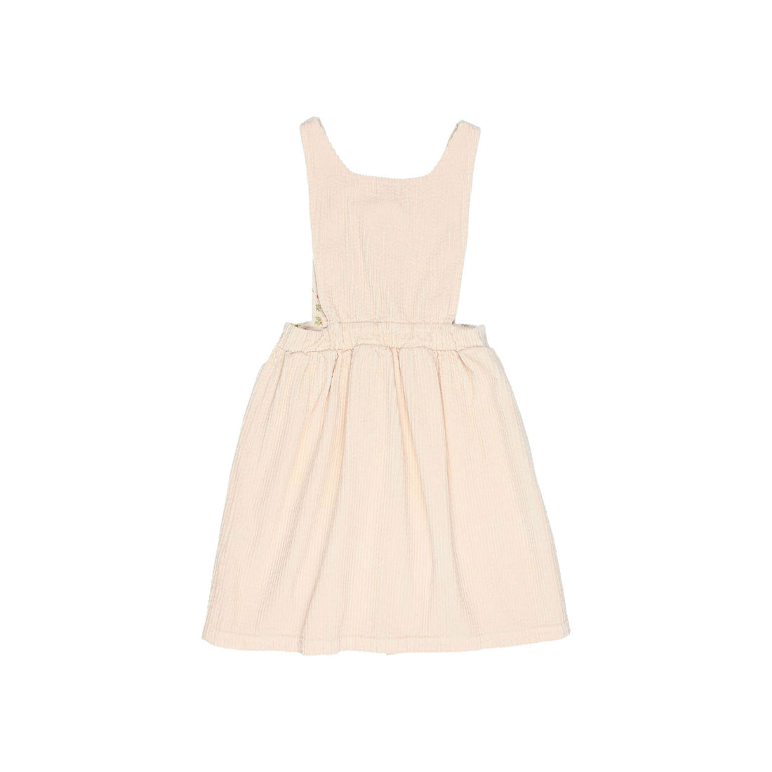 Buho Cream Pink Corduroy Dress