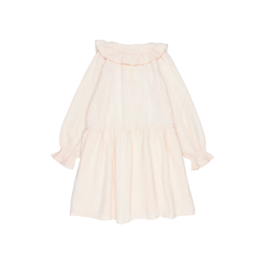 Buho Cream Pink Plumeti Dress