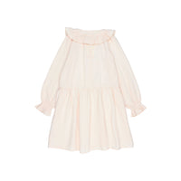 Buho Cream Pink Plumeti Dress