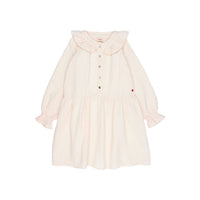 Buho Cream Pink Plumeti Dress