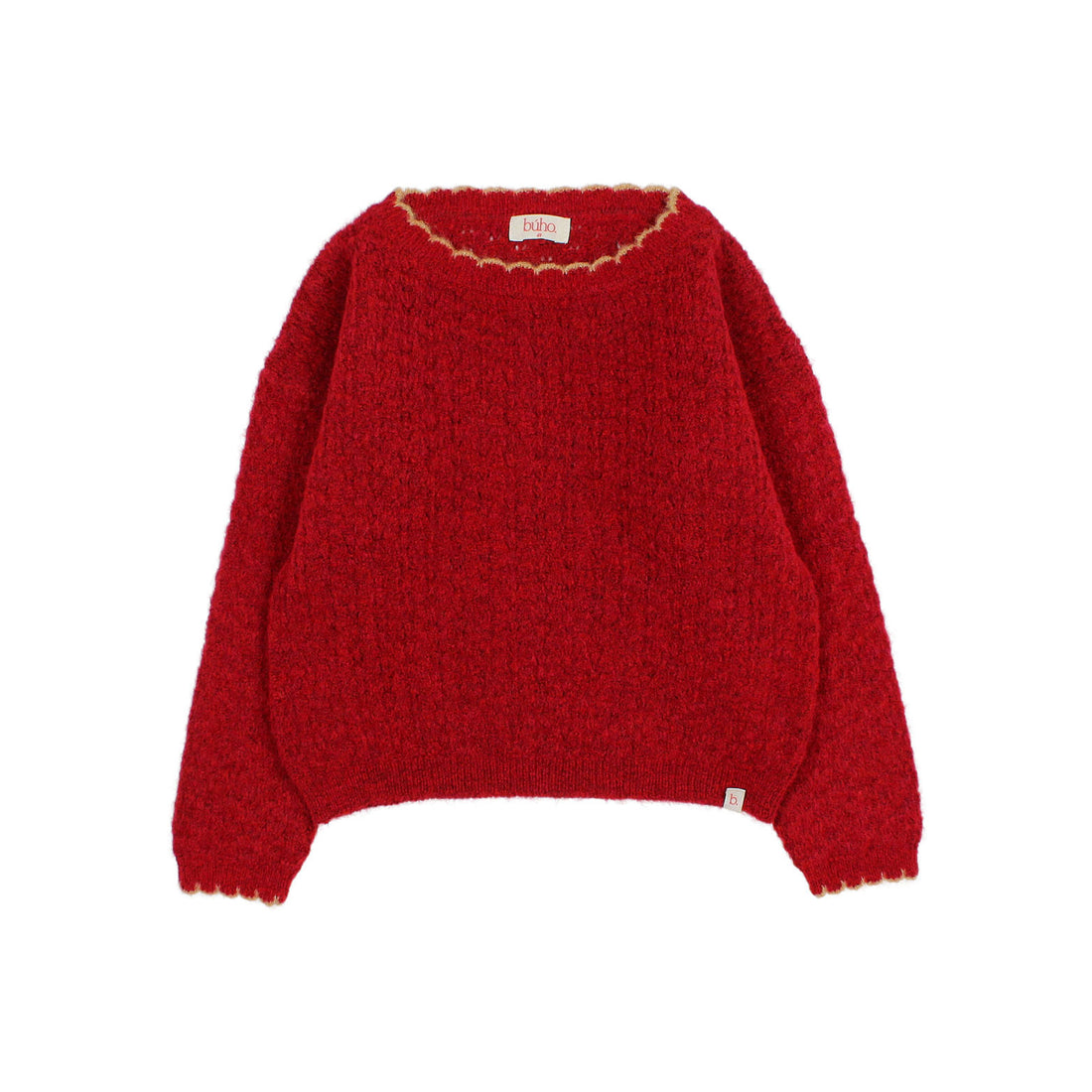Buho Cherry Girly Sweater