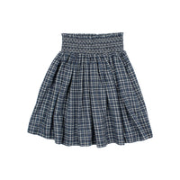 Buho Navy Tartan Skirt