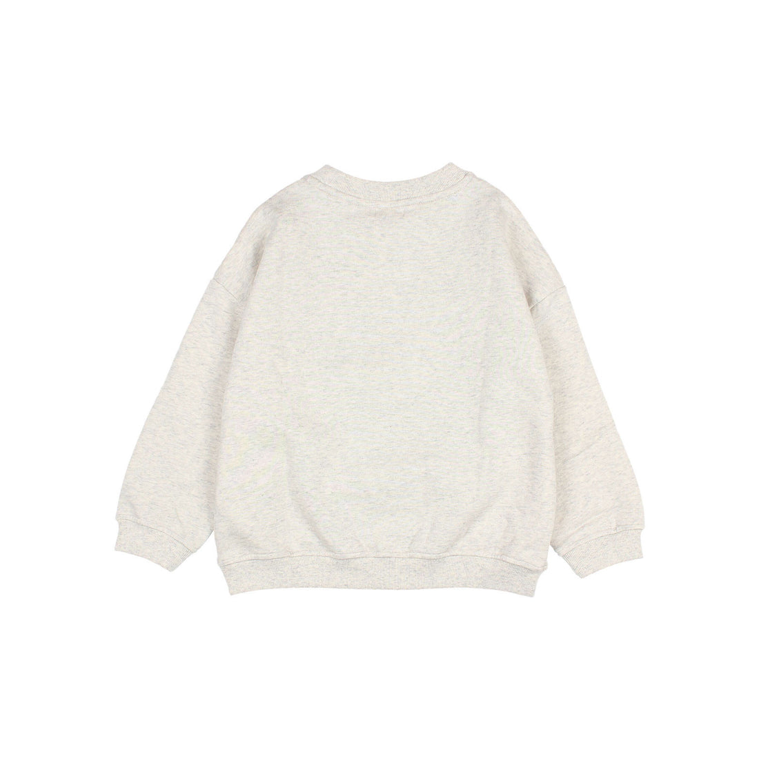 Buho Ecru Melange Fleece Sweatshirt