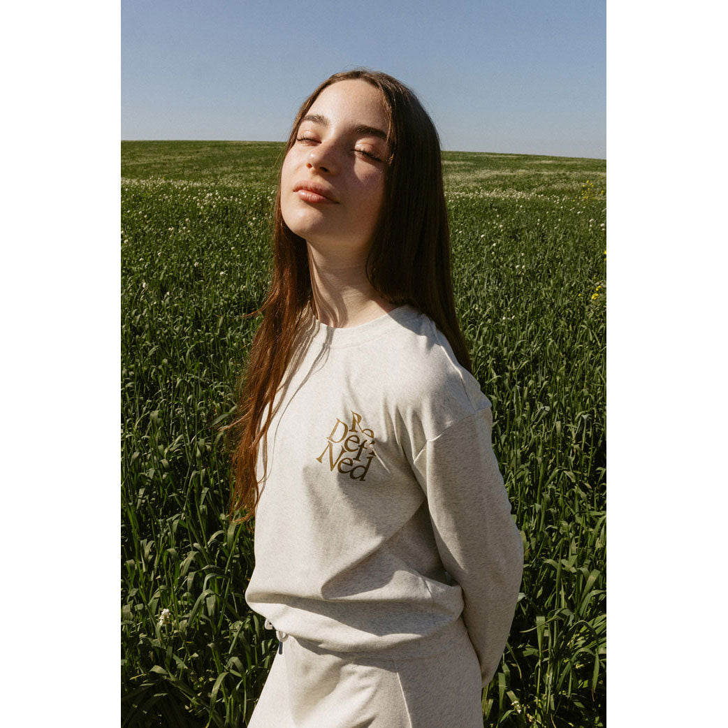 Elements Heather Grey Thin Sweatshirt