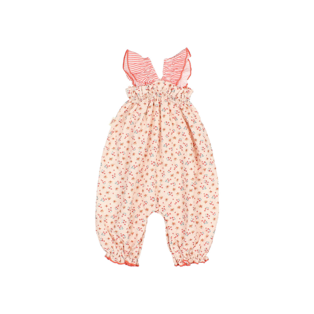 Buho Coral Picnic Jumpsuit