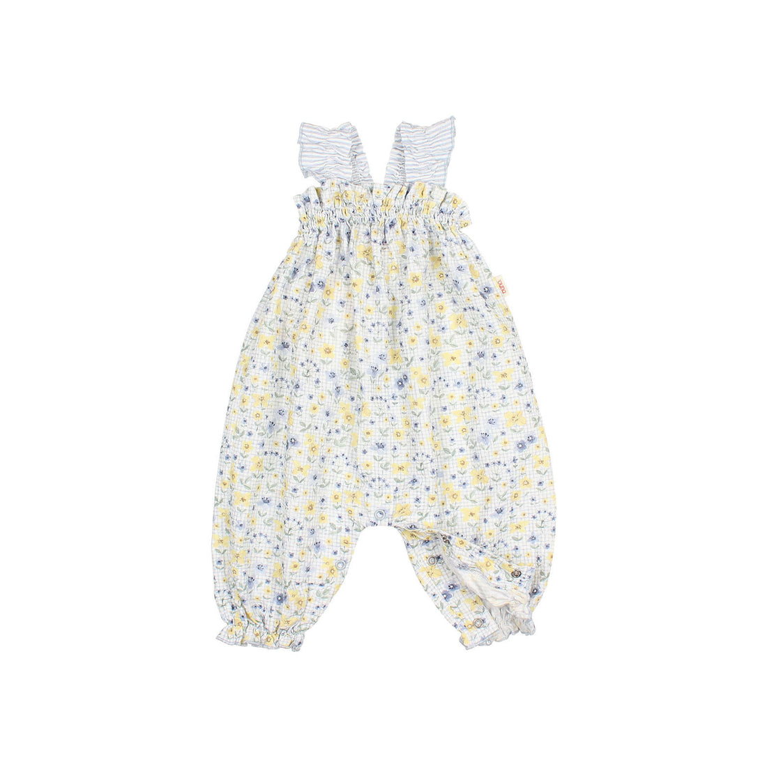 Buho Sky Blue Picnic Jumpsuit