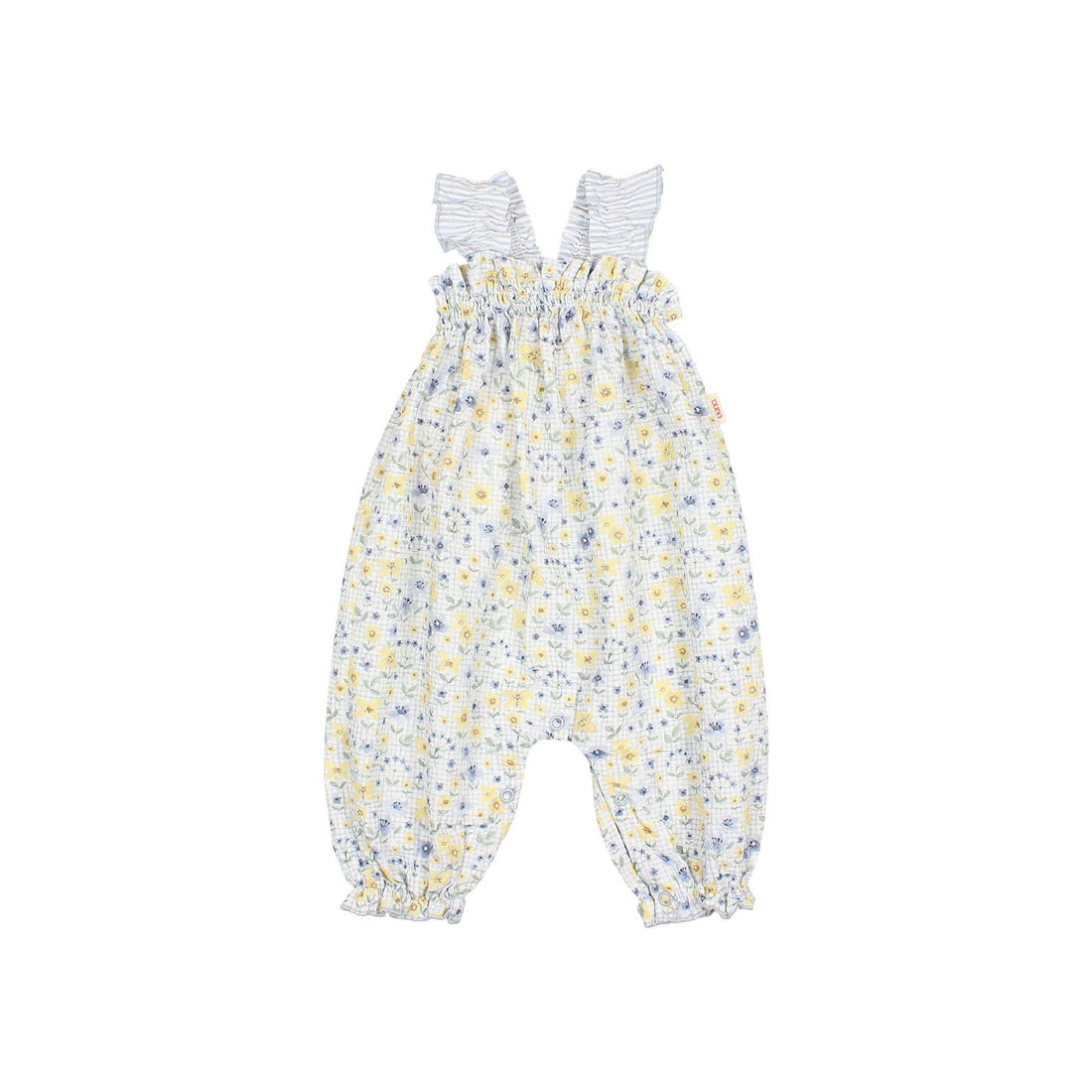 Buho Sky Blue Picnic Jumpsuit