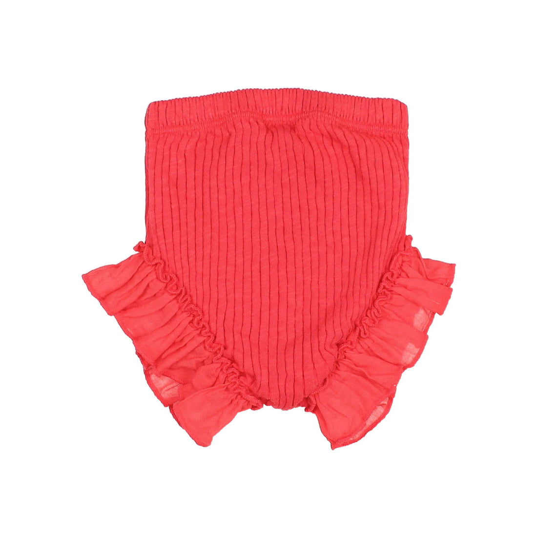 Buho Carol Rib Ruffle Culotte