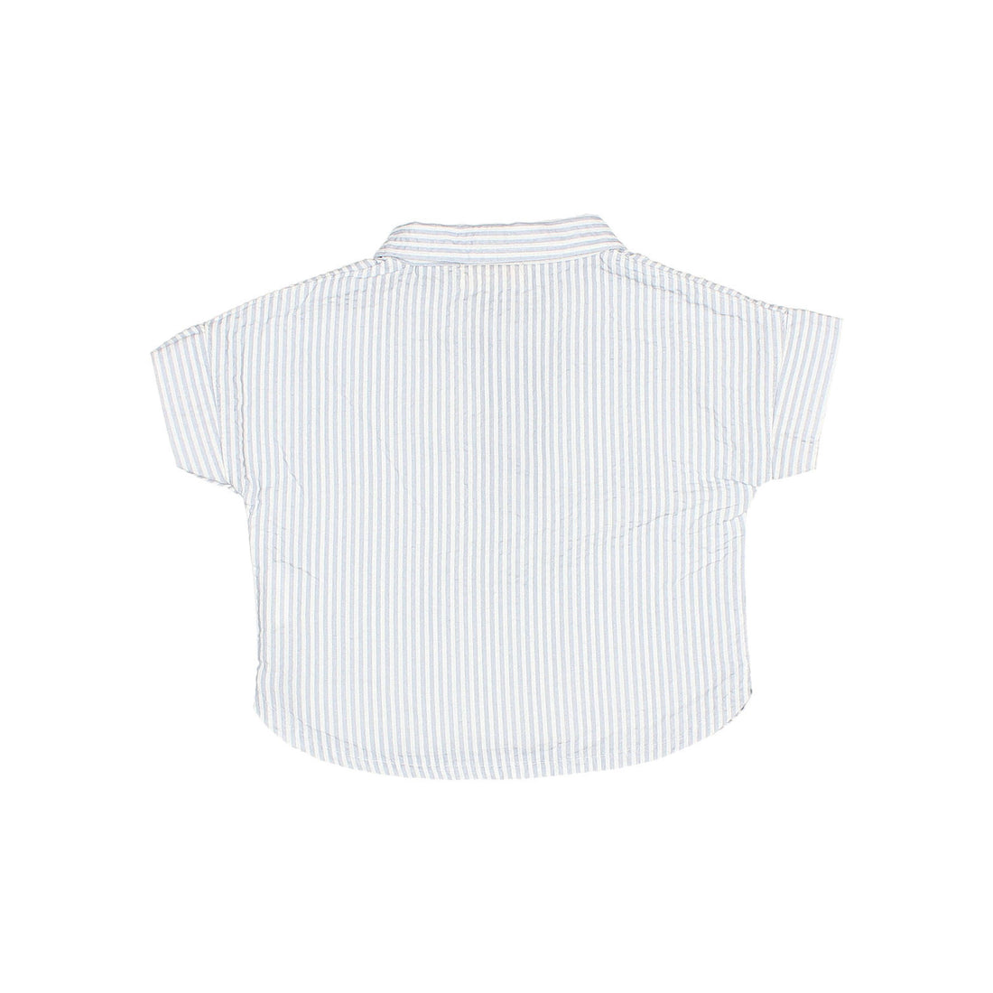Buho Sky Blue Stripe Blue Baby Shirt