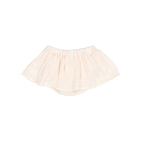 Buho Cream Pink Chic Lurex Baby Culotte