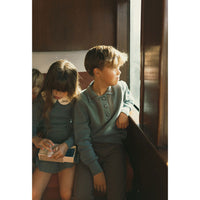 1984 Sage Knit Polo