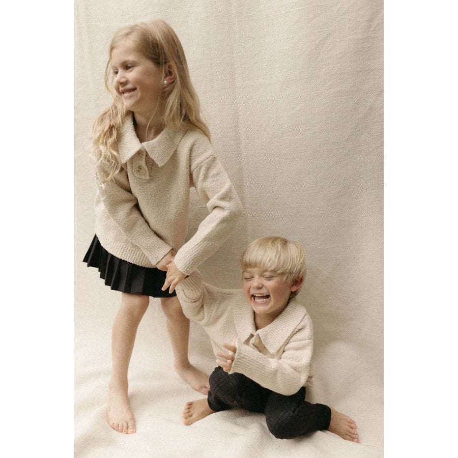 L by Ladida Oat Boucle Polo
