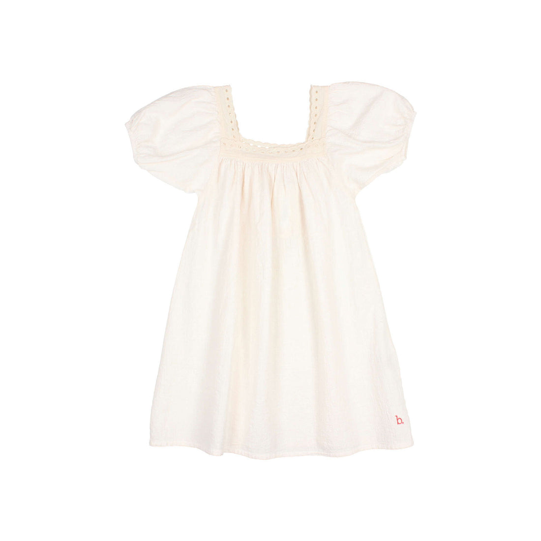 Buho Cream Pink Lace Dress