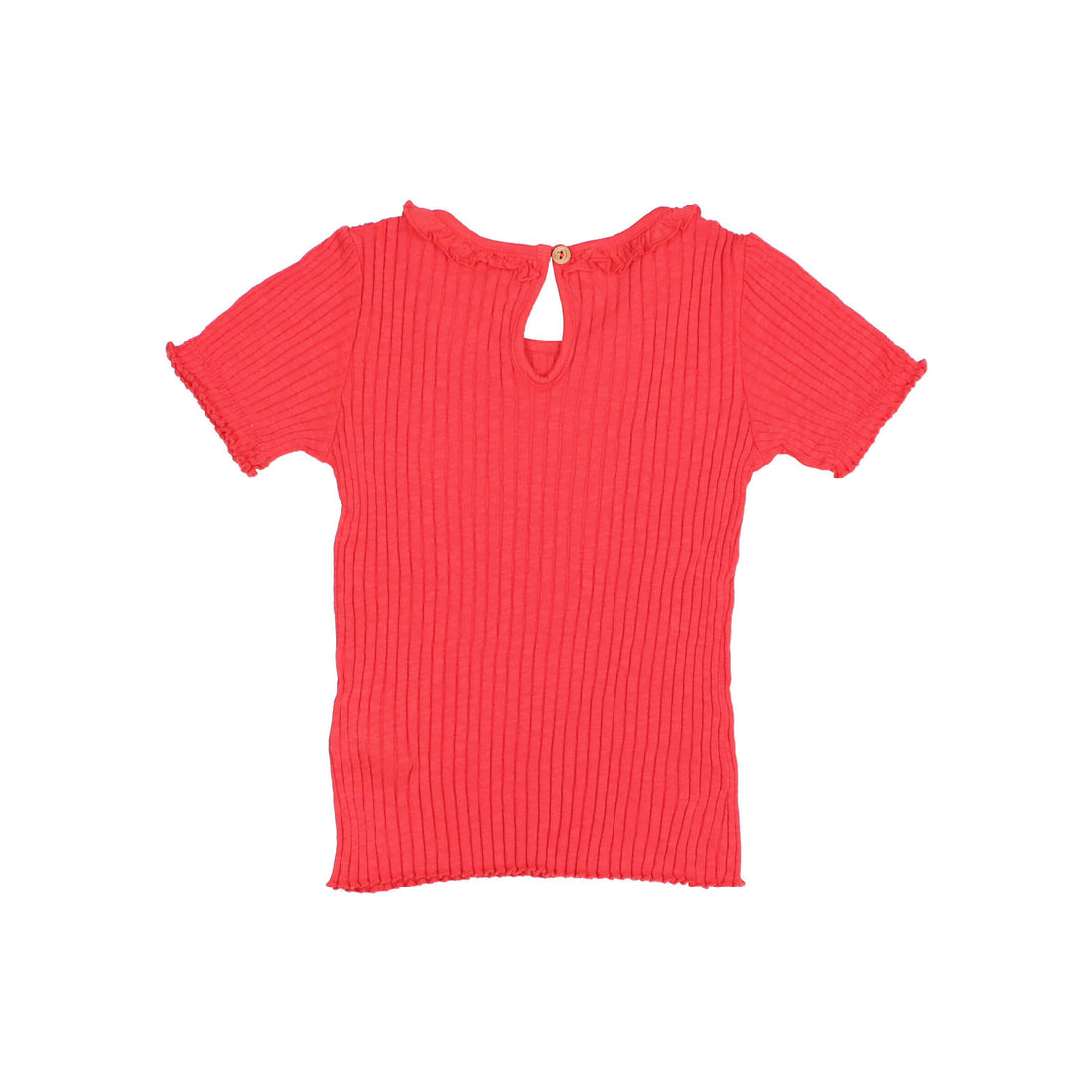 Buho Coral Rib Collar T-Shirt