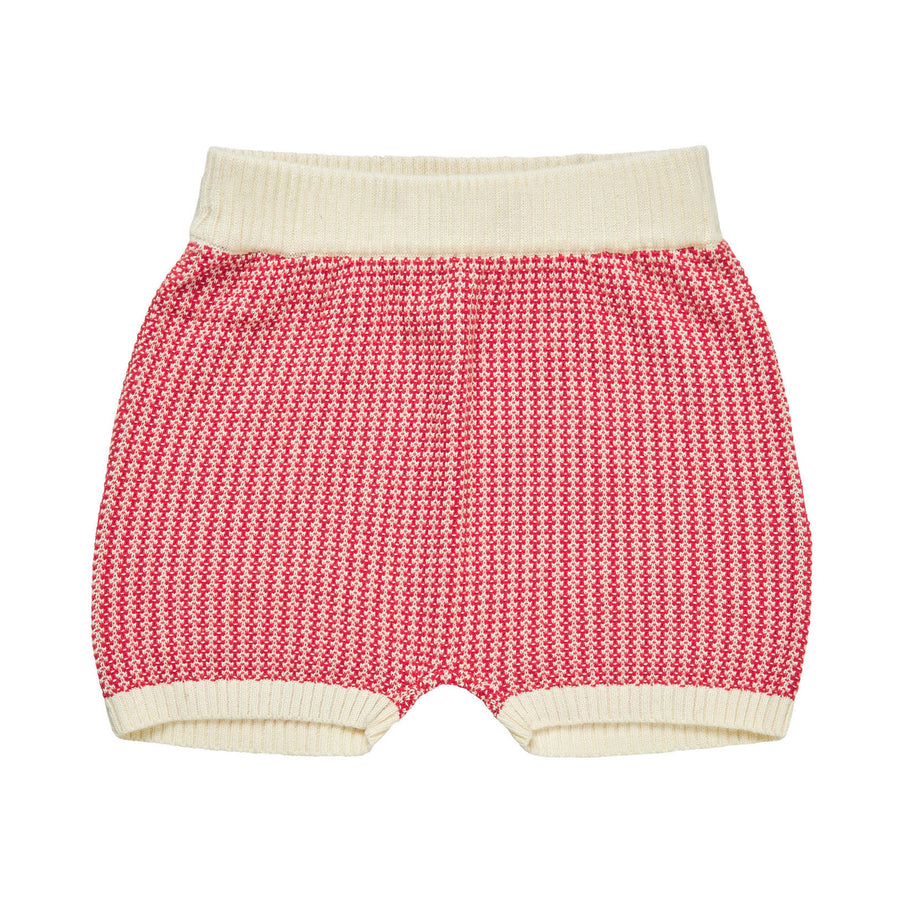 FUB Ecru/Ruby Red Baby Two Color Shorts