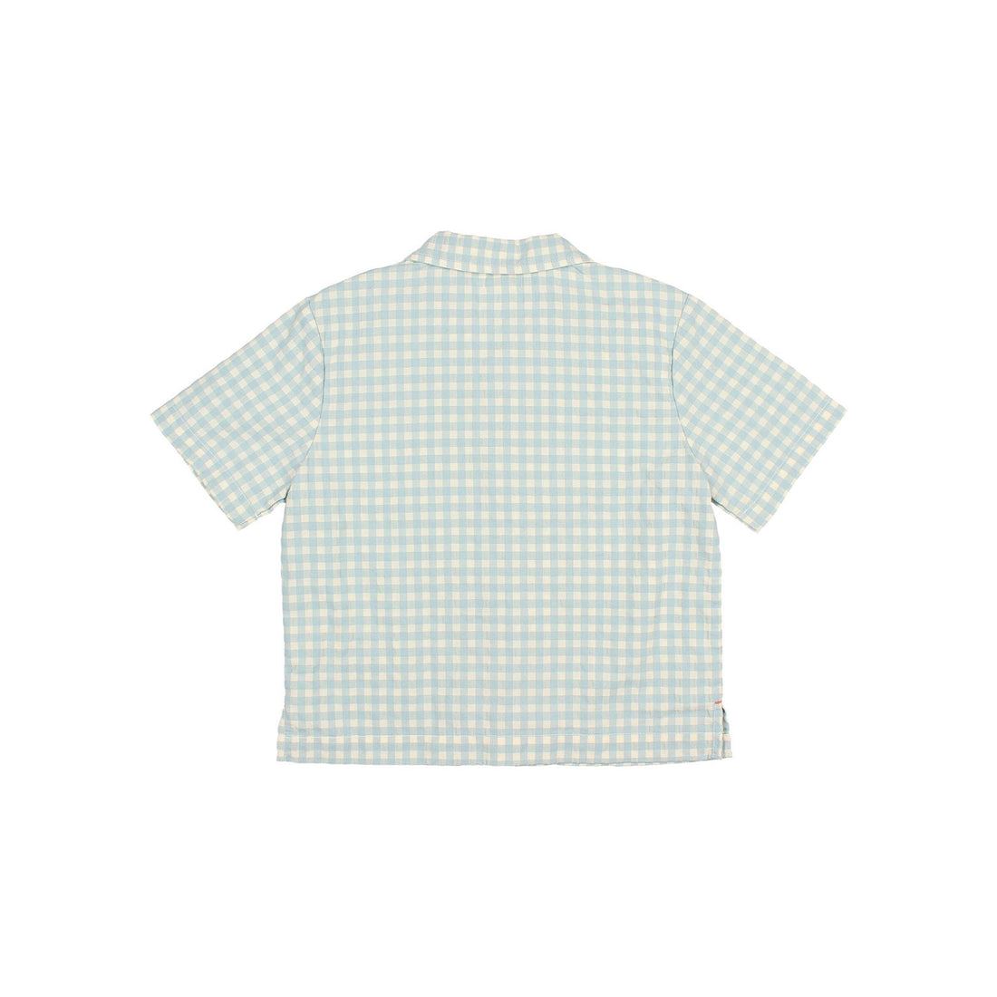 Buho Aqua Gingham Shirt