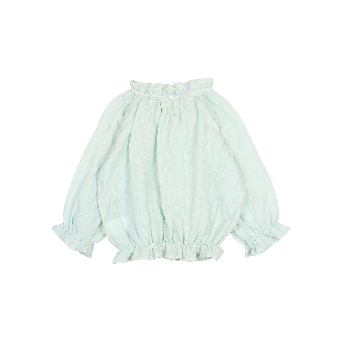 Buho Aqua Chic Lurex Blouse