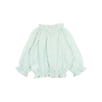 Buho Aqua Chic Lurex Blouse