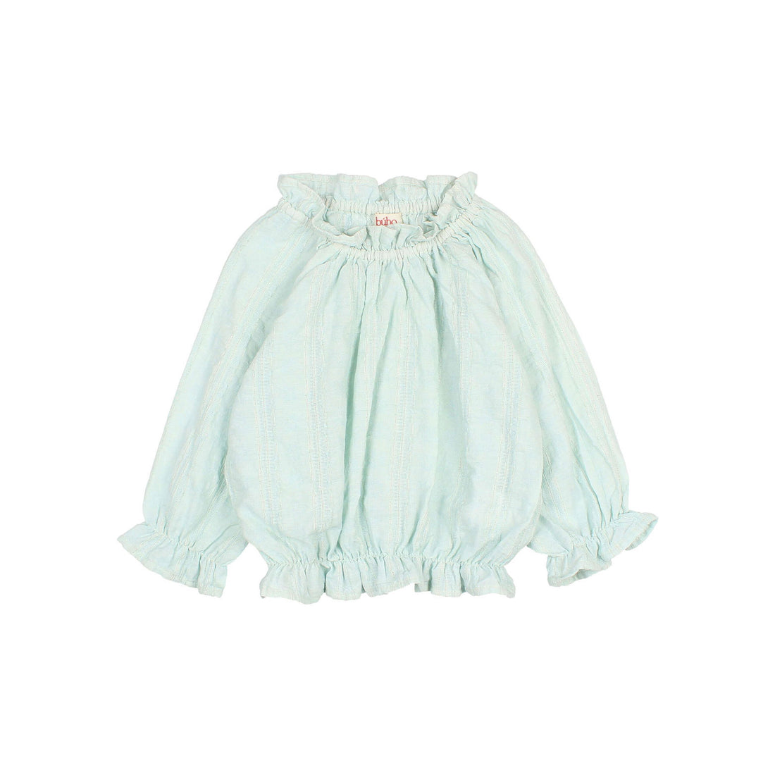 Buho Aqua Chic Lurex Blouse