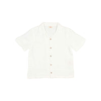 Buho White Linen Shirt