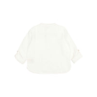 Buho White Linen Kurta