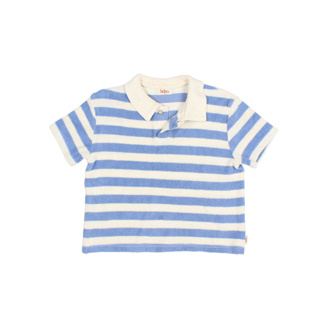 Buho Bluette Terry Stripe Polo