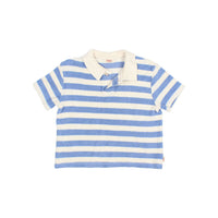 Buho Bluette Terry Stripe Polo