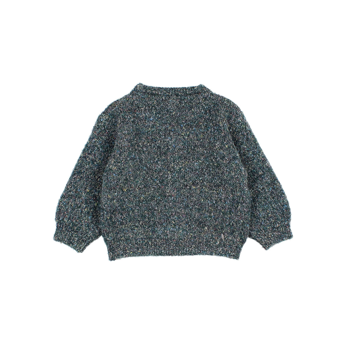 Buho Alpine Green Baby Melange Cardigan