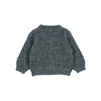 Buho Alpine Green Baby Melange Cardigan
