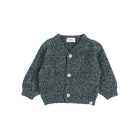 Buho Alpine Green Baby Melange Cardigan
