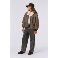 Molo Sand Blue Check Hanne Jacket