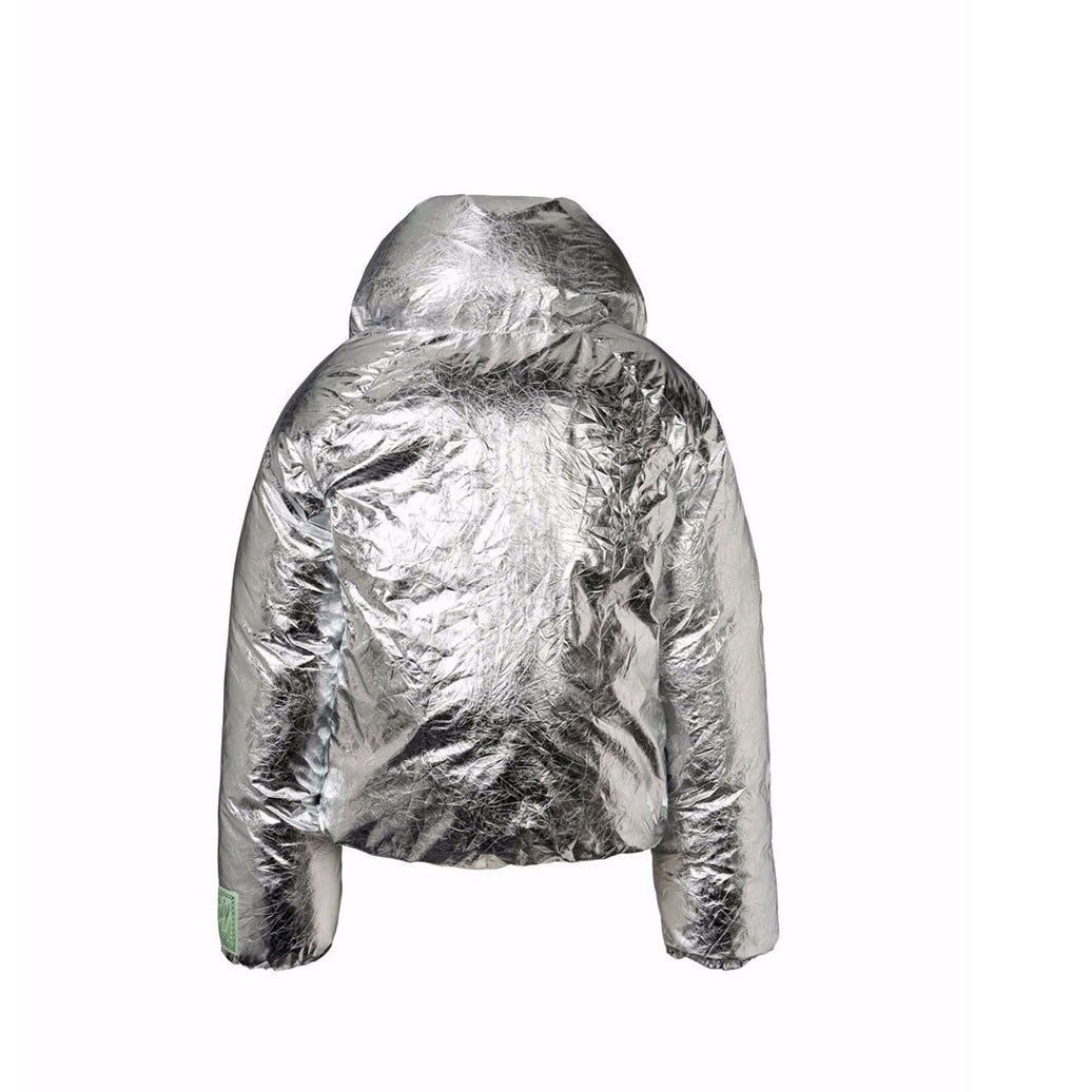 Molo Crinkled Silver Heylee Jacket
