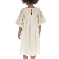 Belle Chiara Openwork Crochet Canesu Dress