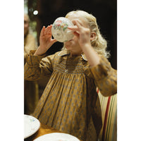 L by Ladida Heritage Floral Smocked Dress