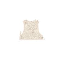 Belle Chiara Openwork Crochet Vest