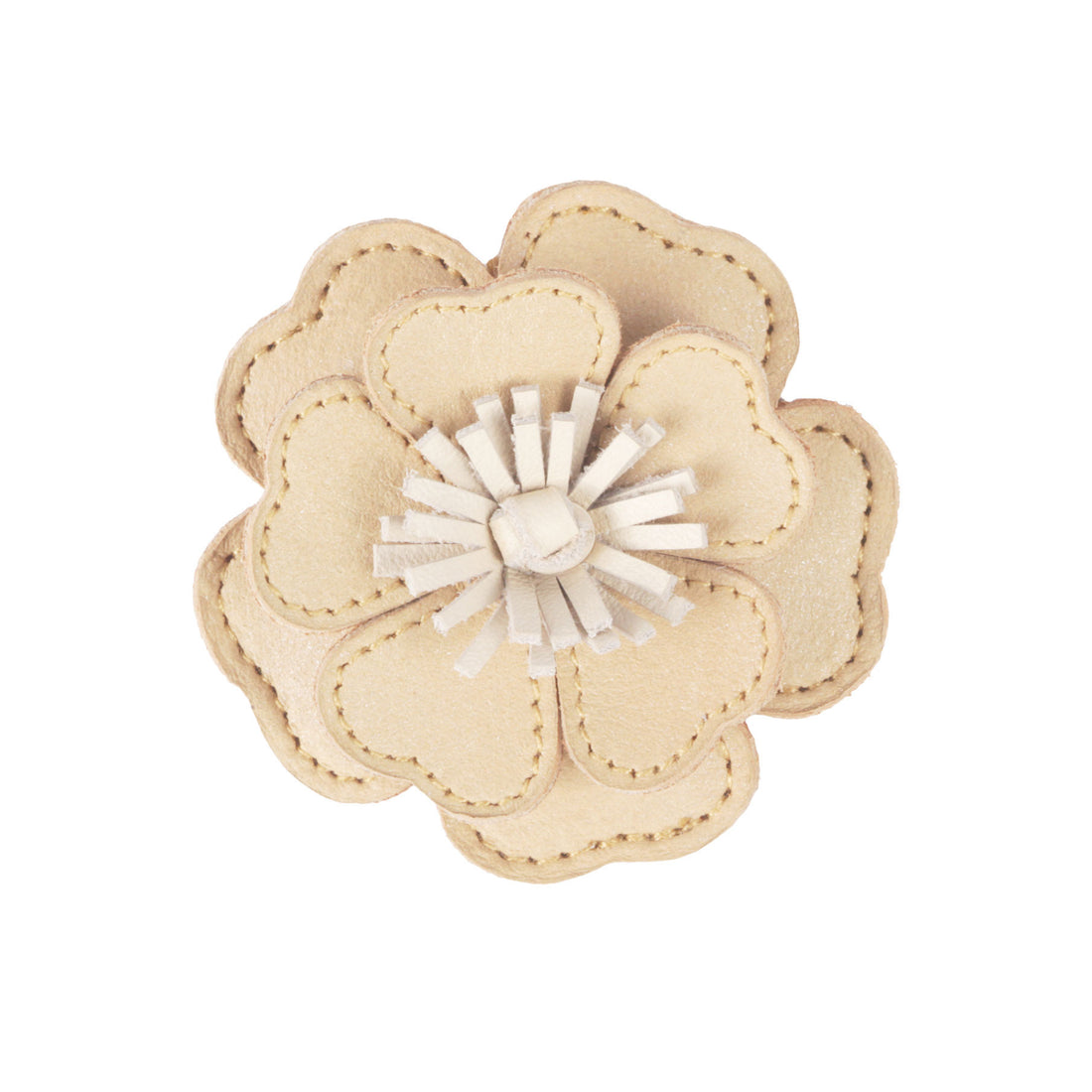 Donsje Gold Metalilic Buttercup Zaza Fields Hairclip
