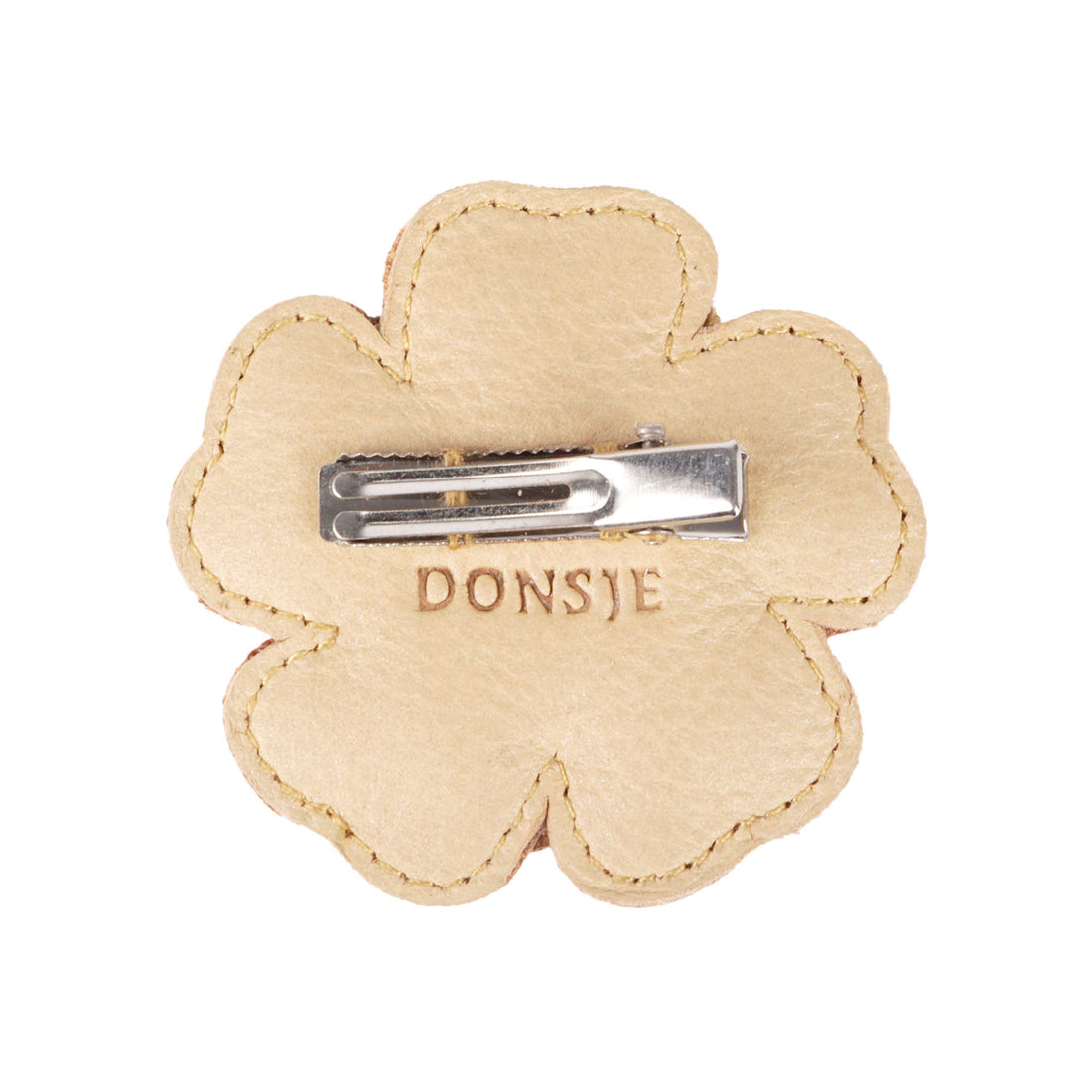 Donsje Gold Metalilic Buttercup Zaza Fields Hairclip