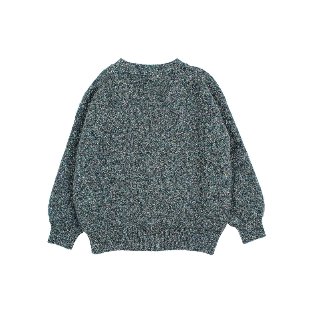 Buho Alpine Green Melange Cardigan