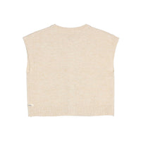 Buho Natural Lurex Waistcoat