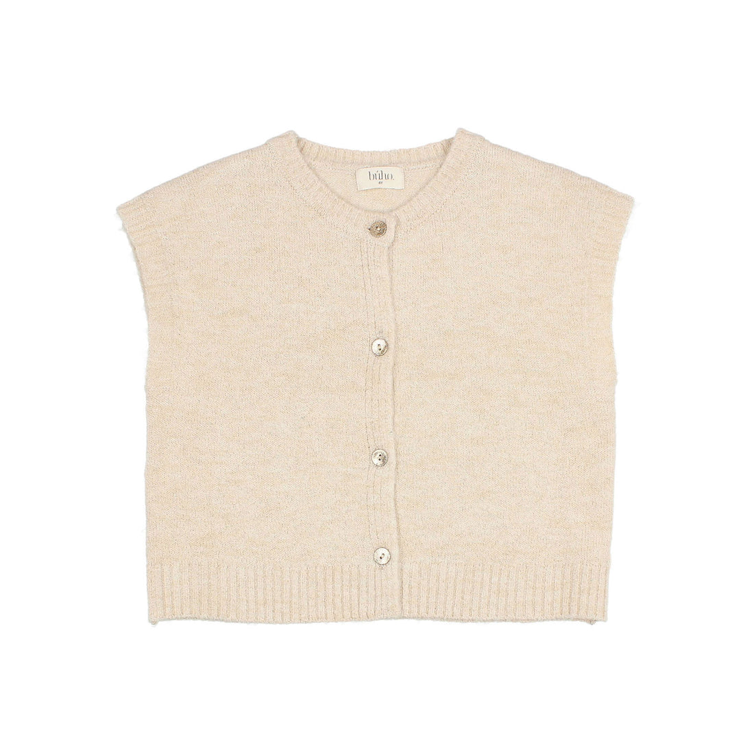 Buho Natural Lurex Waistcoat