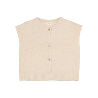 Buho Natural Lurex Waistcoat