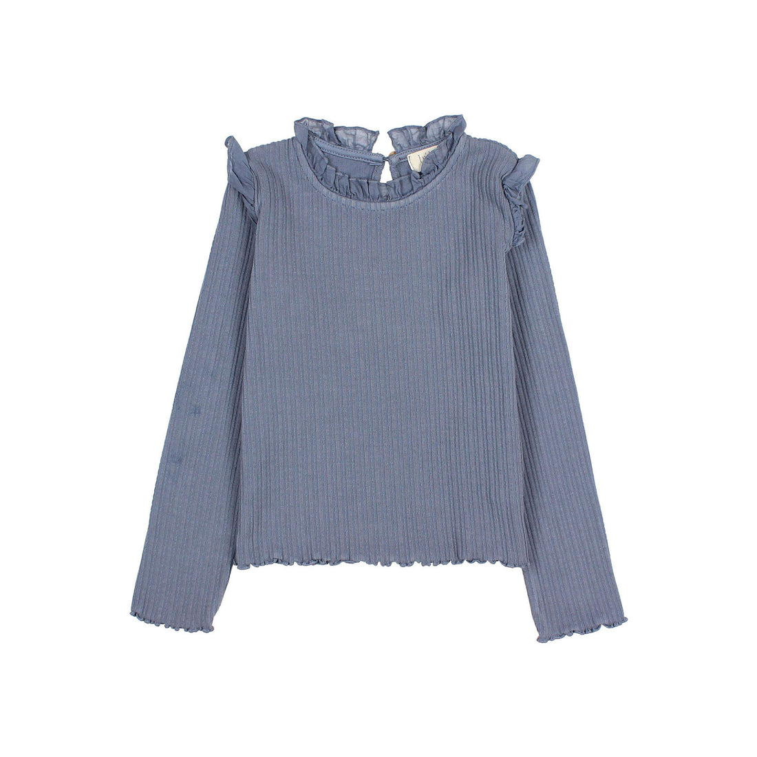 Buho Artic Blue Warm Rib T-Shirt