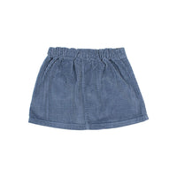 Buho Artic Blue Corduroy Skirt